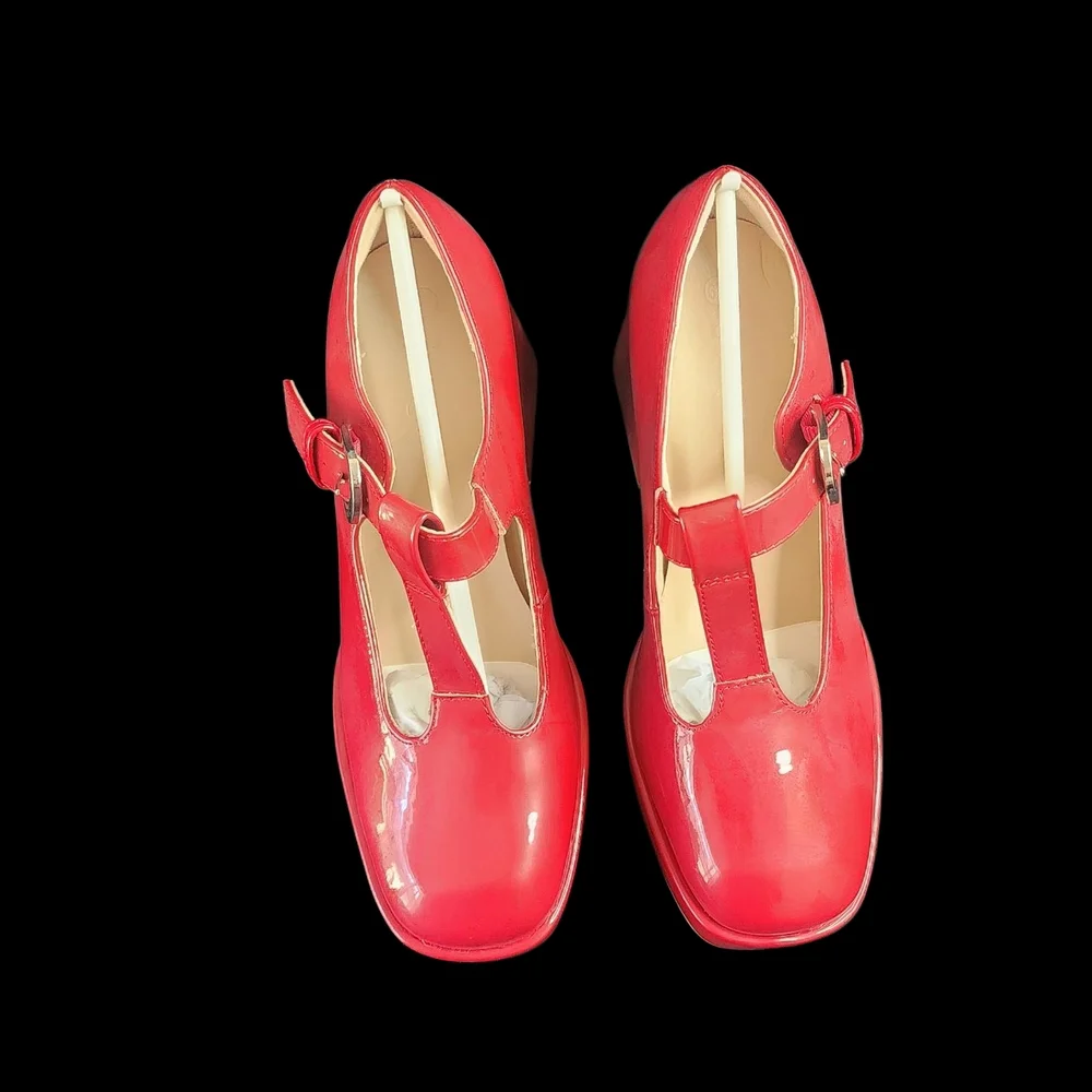Cape Robbin Red‎ Patent Heels